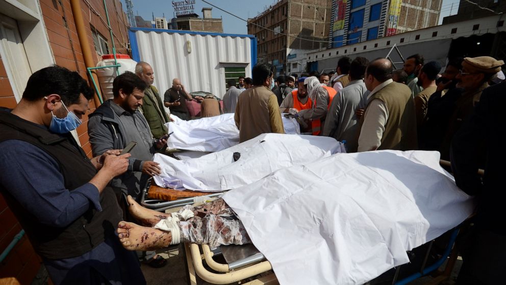 Death toll climbs to 63 in deadly Pakistan IS mosque attack