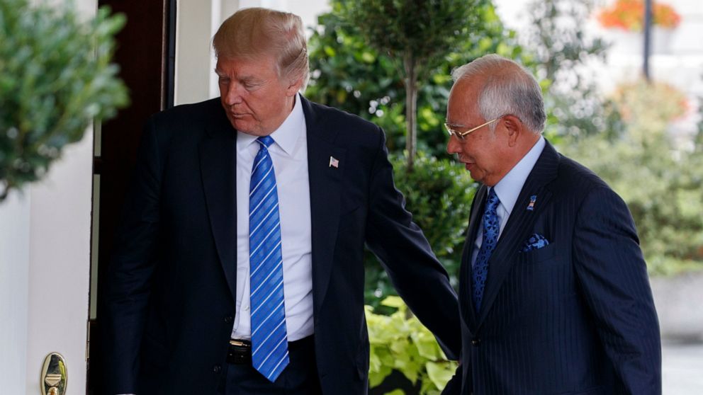 Donald Trump, Najib Razak
