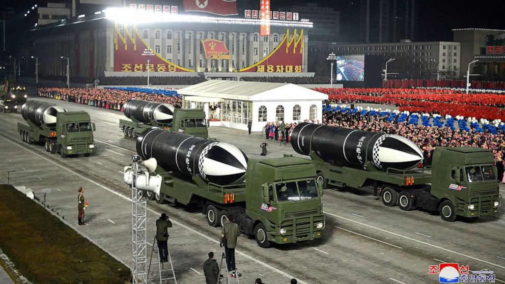 Photos indicate North Korea may be preparing military parade