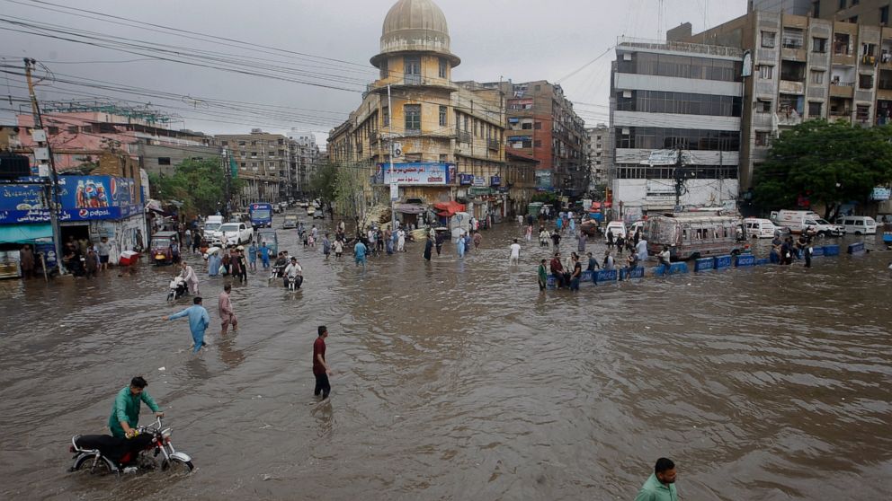 Monsoon rains kill 147 in less than a month in Pakistan