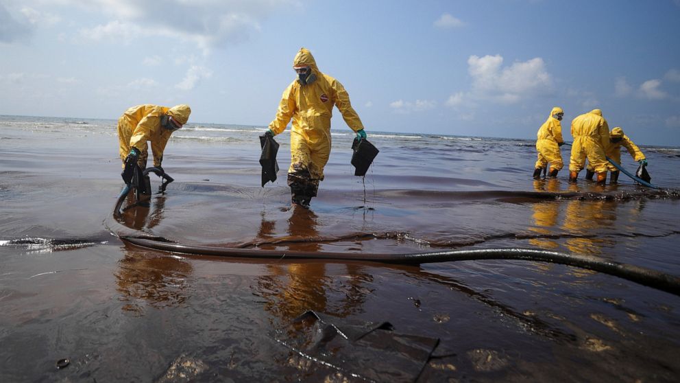 Thai province declares emergency as oil slick hits beach