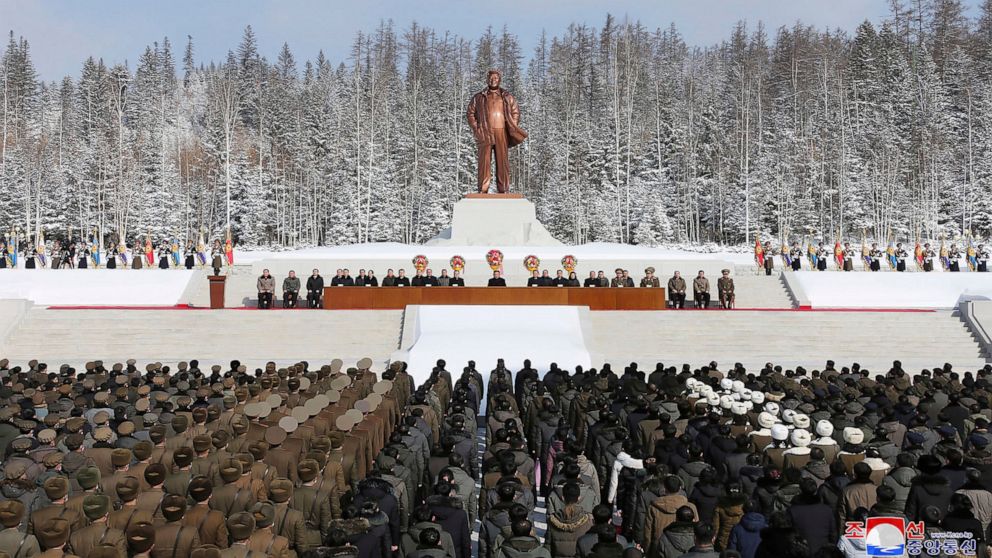 N. Korea celebrates late leader's birthday, pushes for unity