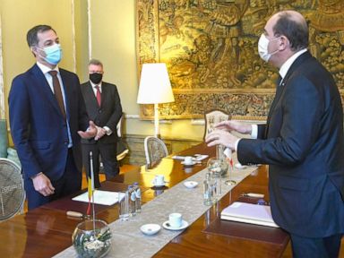 Belgian leader COVID-19 negative after meeting French PM