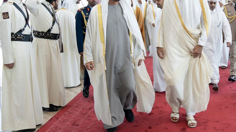 Tamim bin Hamad Al-Thani, Mohamed bin Zayed Al-Nahyan