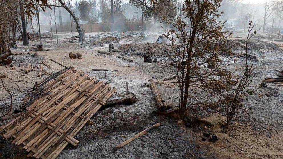 Junta troops burn Myanmar village in escalation of violence