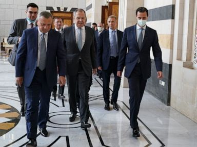 Russian FM in Syria, meets Assad in first visit since 2012