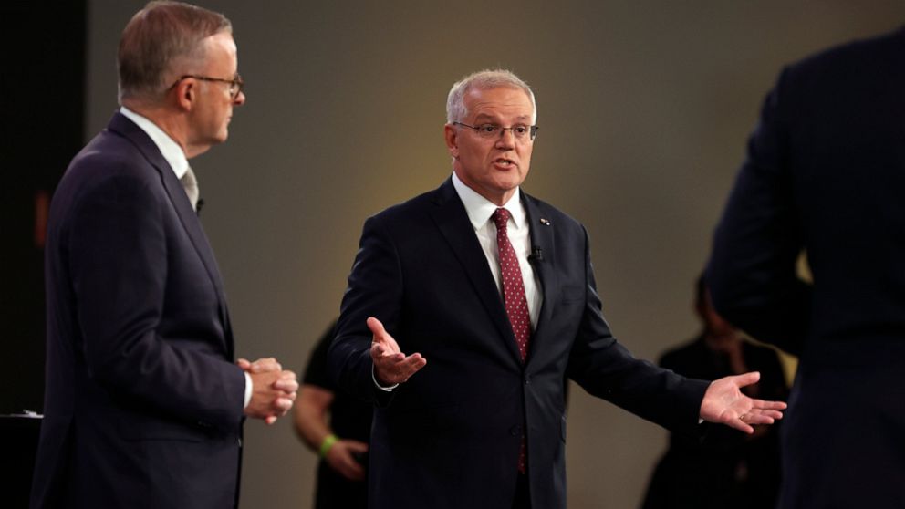 Australian party leaders clash on China in election debate