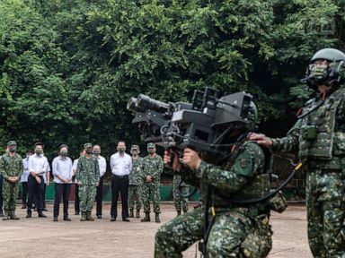 Taiwan forces fire at drones flying over island near China