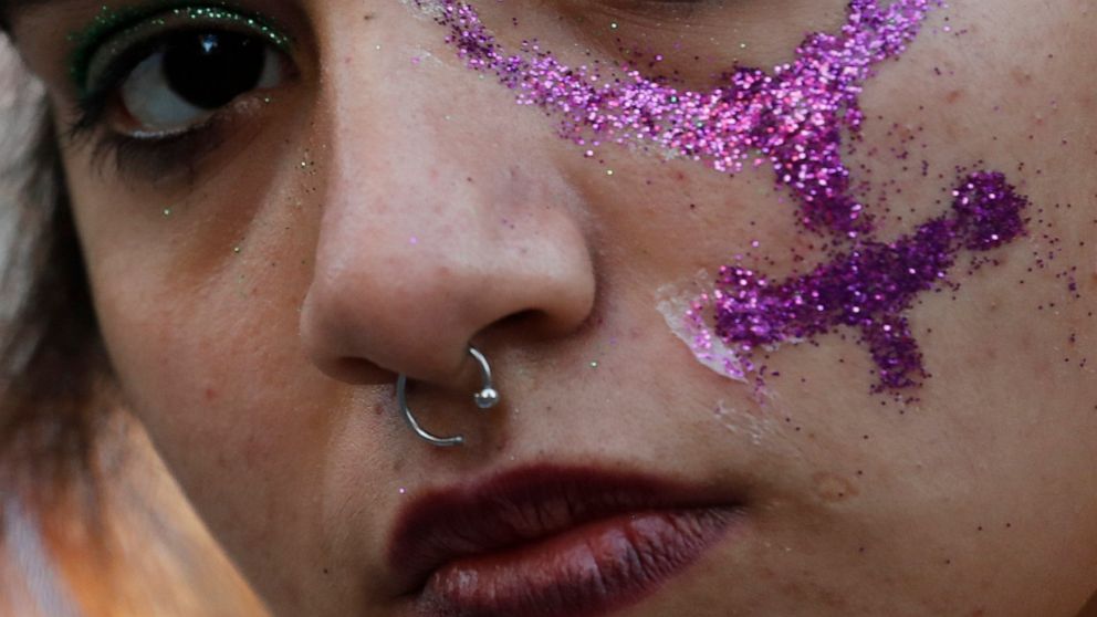 Argentines Protest Violence Against Women In Large Marches Abc News