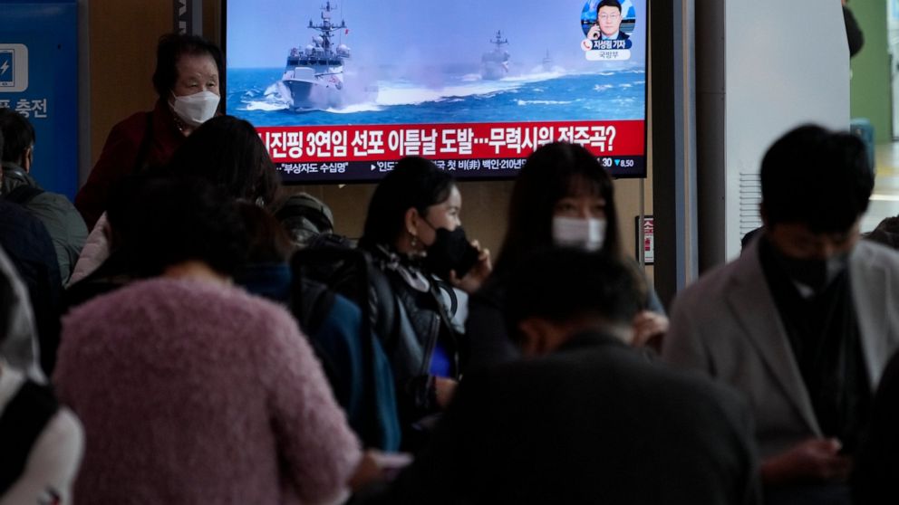 South Korea issues air raid alert after North fires missiles