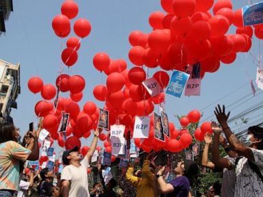 Myanmar frees detained BBC journalist as protests continue