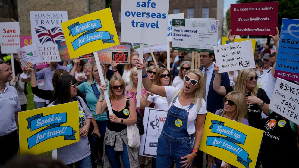 British travel industry urges swifter reopening of sector