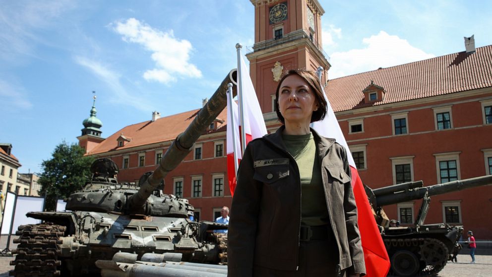 Rosyjska broń zniszczona w wojnie na Ukrainie jest wystawiona w Polsce