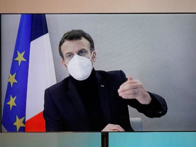 Virus-stricken Macron at presidential retreat with fever