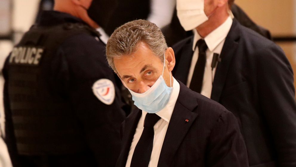 French ex-President Sarkozy's trial for corruption suspended