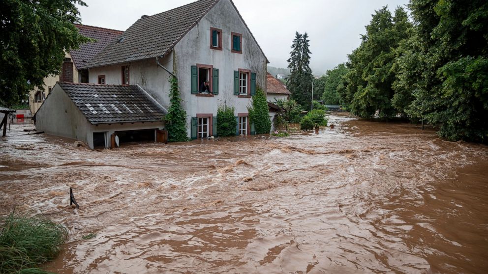 6 dead, many missing in Germany floods