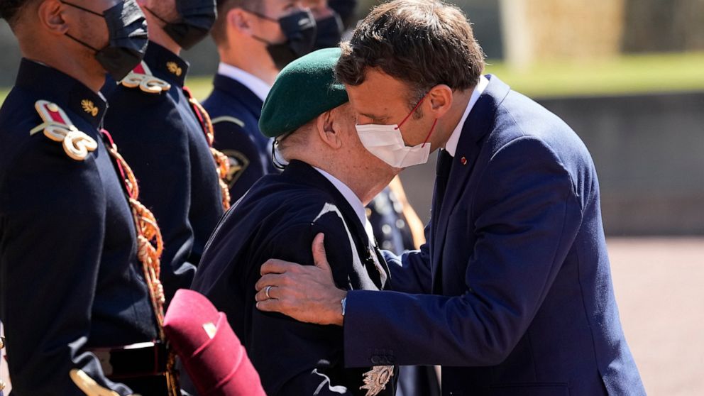 Sealed with a kiss: Macron revives France's cheeky embrace