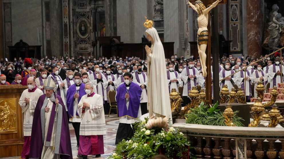 Papieska modlitwa o pokój na Ukrainie przypomina proroctwo fatimskie