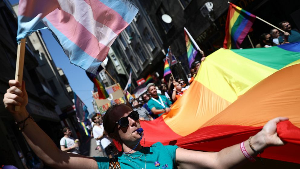 Pride march held in Bosnia capital; opponents gather too