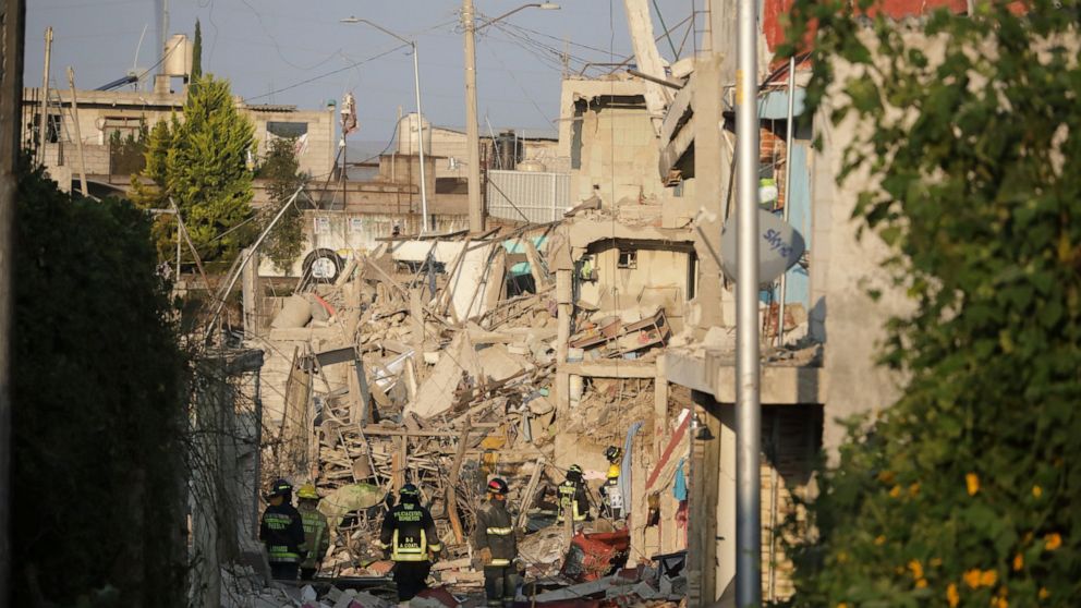 Gas blasts rock central Mexican city, killing at least 1