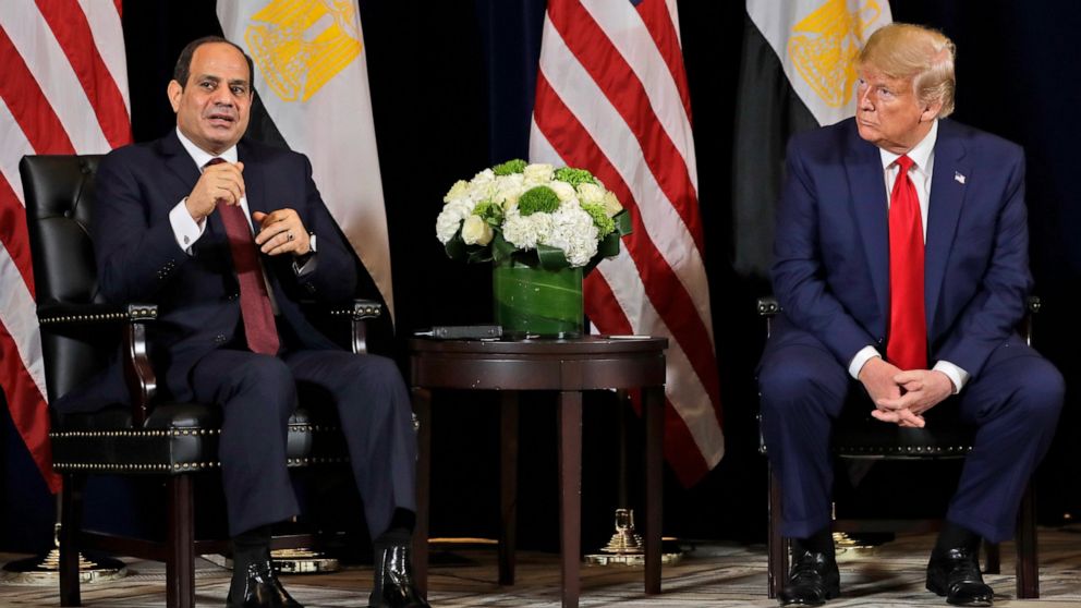 Donald Trump, Abdel-Fattah el-Sissi