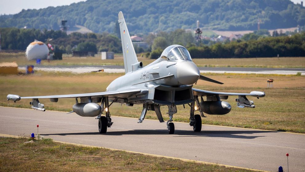 Germany flying 6 fighters 13k miles in 24 hours to Singapore