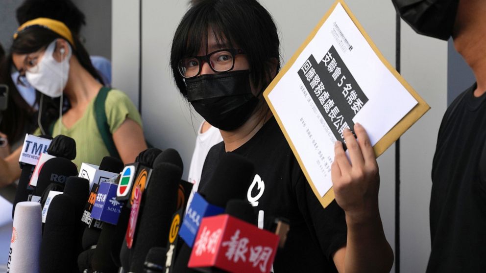 Hong Kong activists slam government for foreign agent label