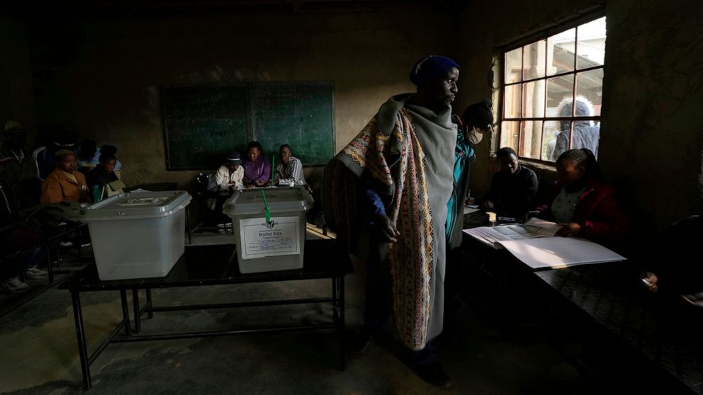 Thousands Vote In Southern Africa S Small Kingdom Lesotho   WireAP 582242e867524dd893d83ee3a34820f2 16x9 992 