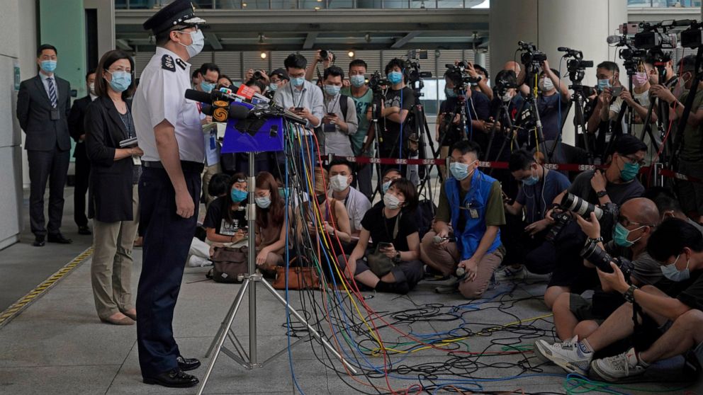 Top Hong Kong national security officer under investigation