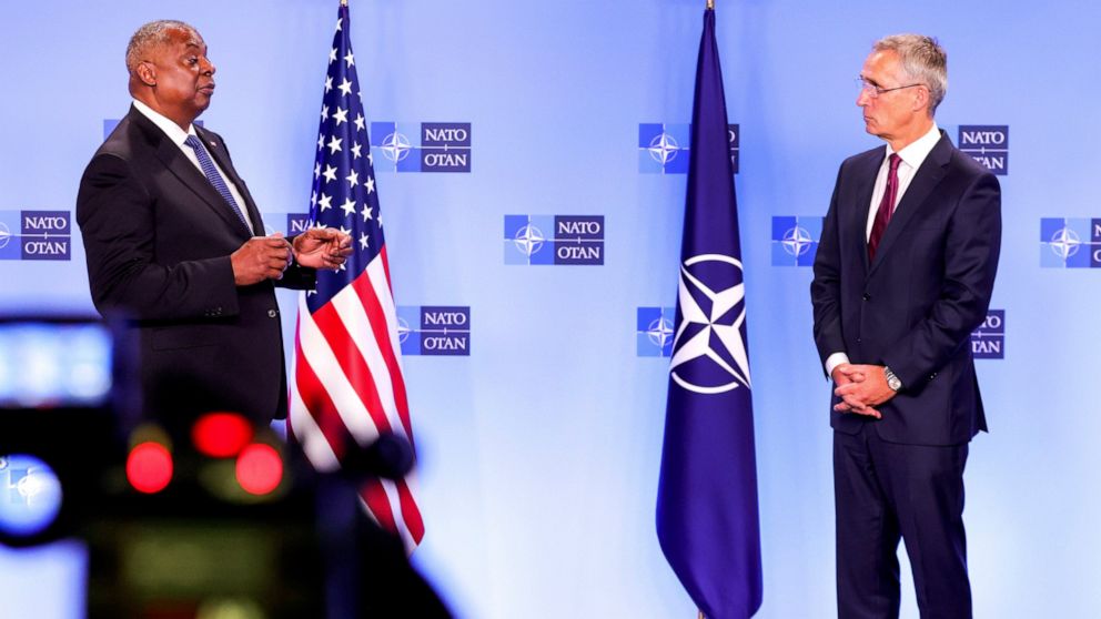 NATO chief warns Russia not to cross 'very important line' - ABC News