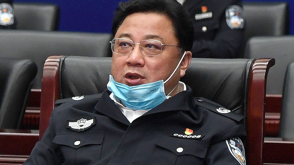 Former Chinese deputy police minister sentenced for graft