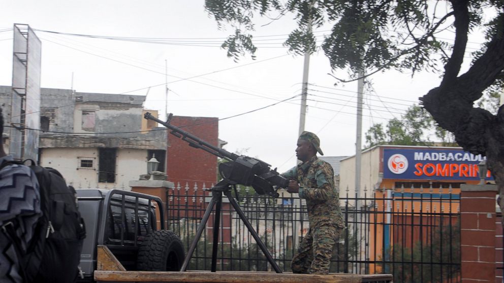 Somali forces end hotel attack in which 20 were killed