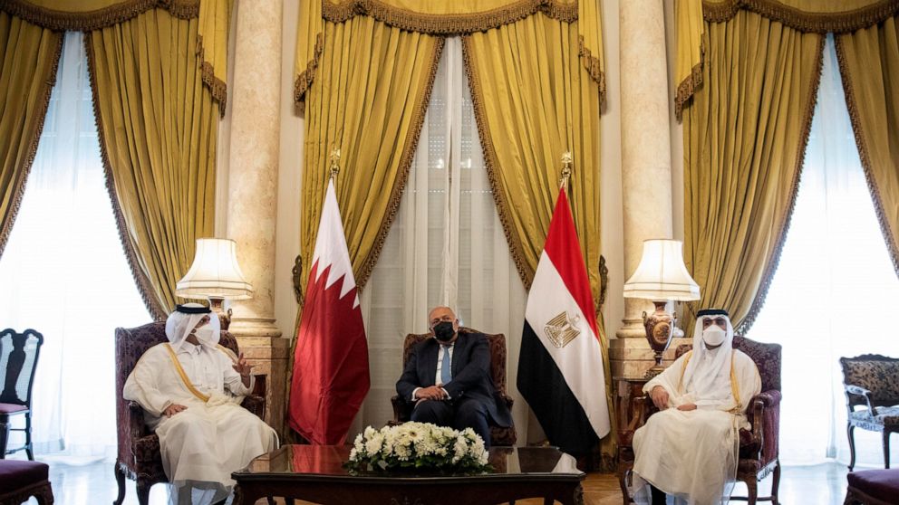 Qatar's top diplomat visits Egypt amid improving ties