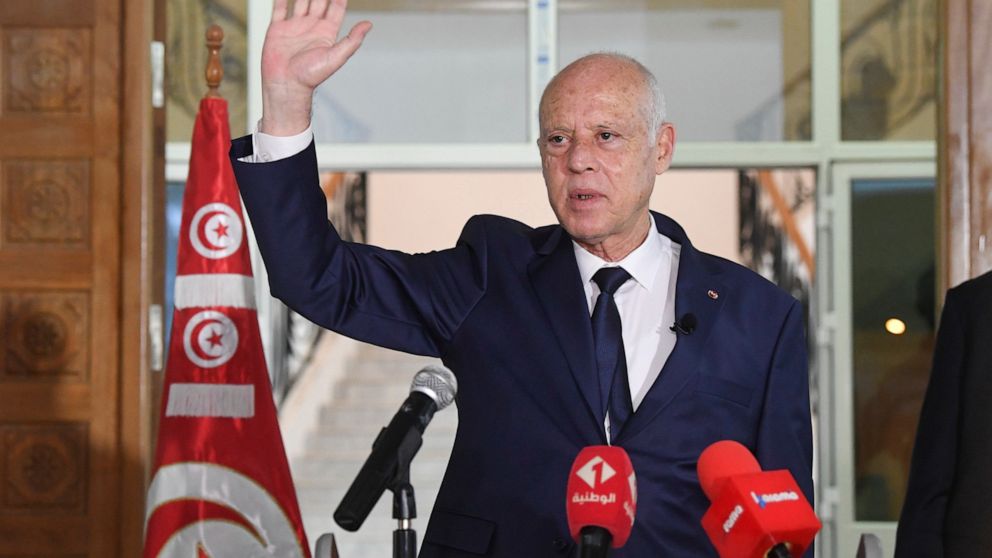 Tunisia’s Saied strengthens presidential powers in decrees