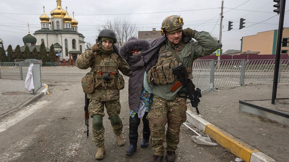 AP PHOTOS: Day 11, death on Ukraine's bombarded streets - ABC News