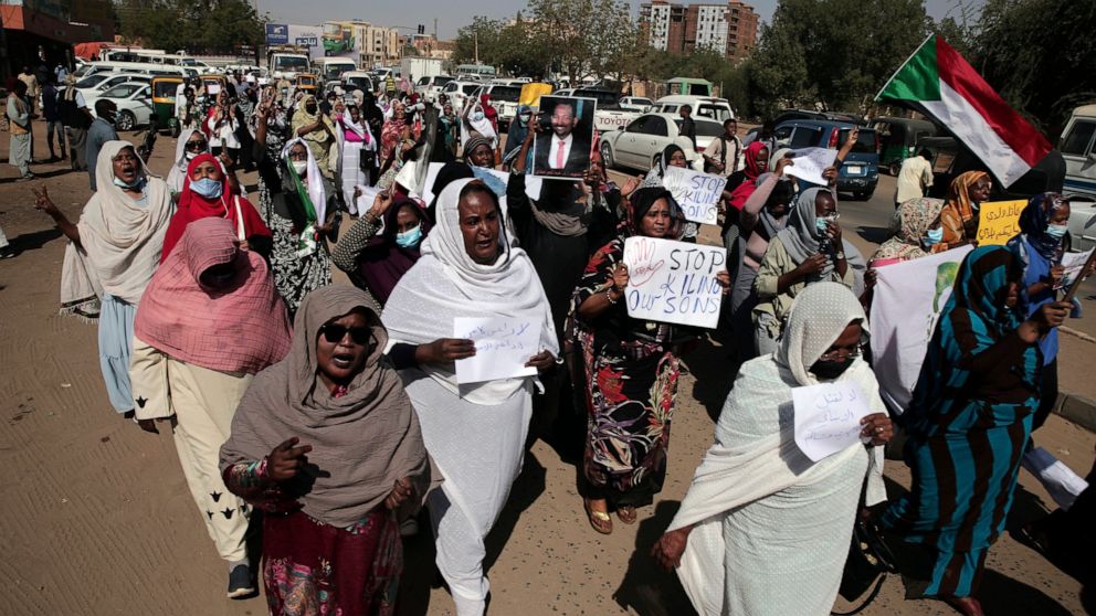 Sudan security forces fire tear gas at anti-coup protesters