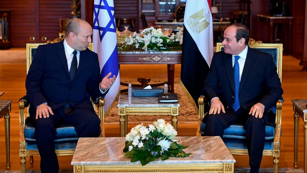 Israel PM in first official trip to Egypt in over a decade