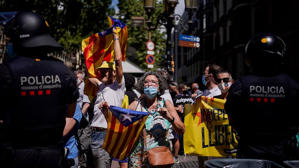 EXPLAINER: Why has Spain pardoned 9 Catalan separatists?