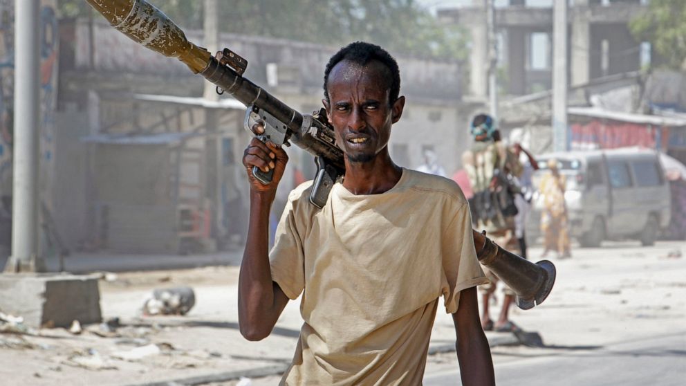 Gunfire erupts in Somali capital amid president's standoff