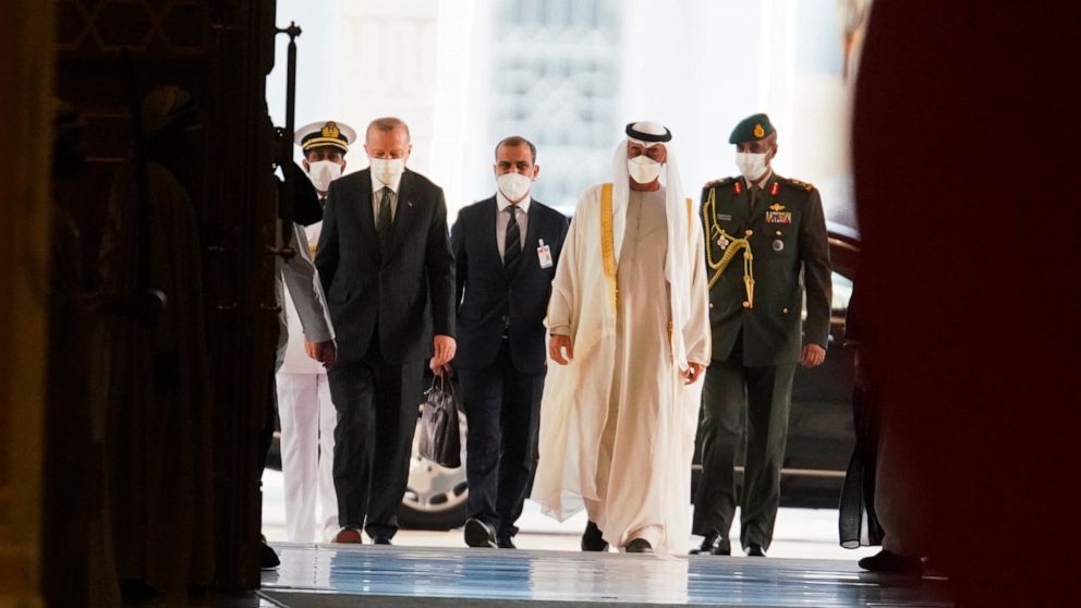 Recep Tayyip Erdogan, Mohammed bin Zayed Al Nahyan