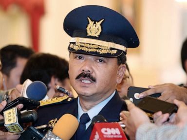 Indonesian military says submarine missing with 53 on board