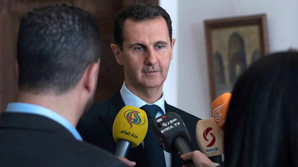 Syria's Assad grants amnesties before presidential election