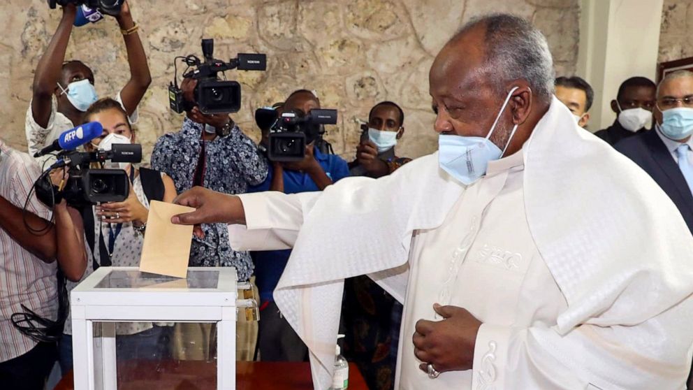 Djibouti says longtime president on way to winning 5th term - Vimarsana News