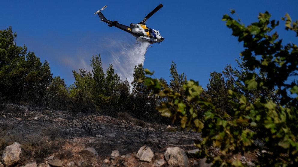 Novos incêndios florestais na Grécia enquanto a Europa se prepara para mais calor