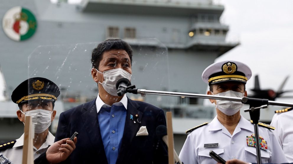 UK aircraft carrier visits Japan for drill amid China worry