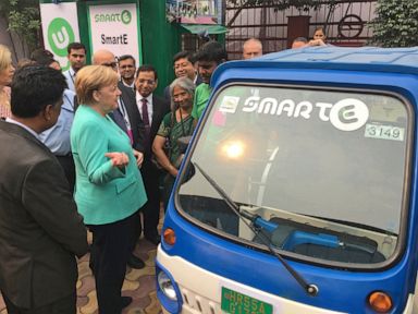 1 million car charging points in Germany by 2030: Merkel