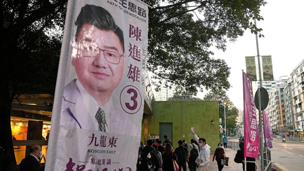 Hong Kong public gears up to vote amid new election laws