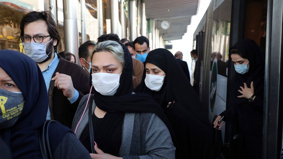 Iran shatters its single-day record for virus deaths, cases
