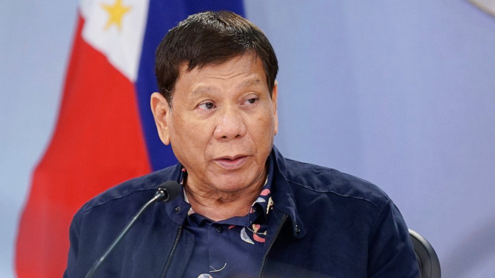 Duterte confirms he'll run for Philippines VP next year