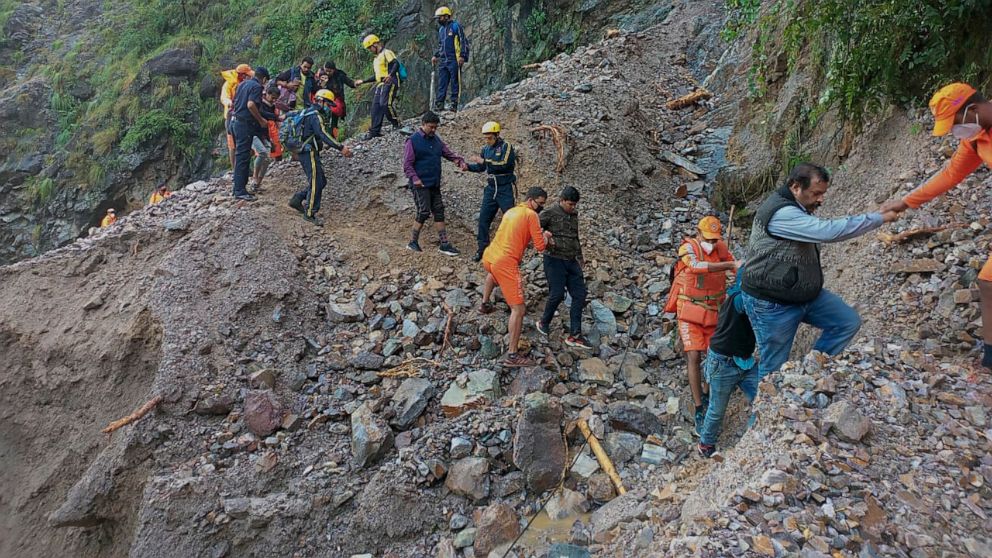 46 dead after heavy rains, landslides in northern India